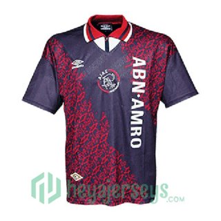 1994-1995 AFC Ajax Retro Away Jersey Purple