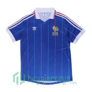 1982 World Cup France Retro Home Jersey Blue