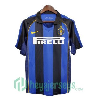 2001-2001 Inter Milan Retro Home Jersey Blue