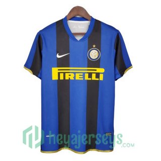 2008-2009 Inter Milan Retro Home Jersey Blue