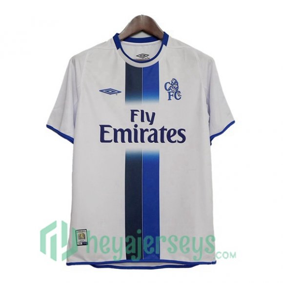 2003-2005 FC Chelsea Retro Away Jersey White