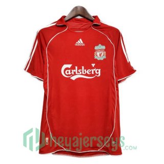 2006-2007 FC Liverpool Retro Home Jersey Red