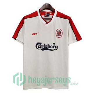 1998-1999 FC Liverpool Retro Away Jersey White
