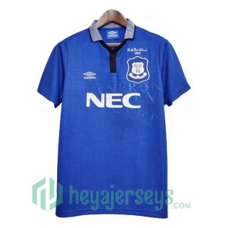 1994-1995 Everton Retro Home Jersey Blue