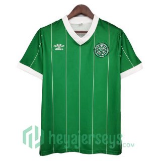 1984-1986 Celtic FC Retro Home Jersey Green