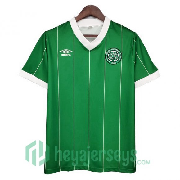 1984-1986 Celtic FC Retro Home Jersey Green
