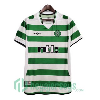 2001-2003 Celtic FC Retro Home Jersey Green White
