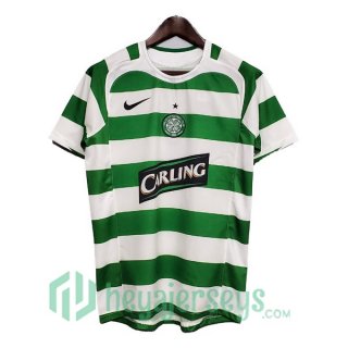 2005-2006 Celtic FC Retro Home Jersey Green White