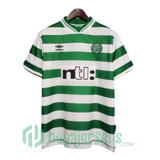 1999-2000 Celtic FC Retro Home Jersey Green White