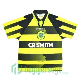 1996-1997 Celtic FC Retro Away Jersey Yellow