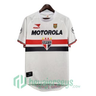 1999-2000 Sao Paulo FC Retro Home Jersey White