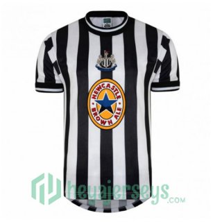 1997-1999 Newcastle United Retro Home Jersey Black White
