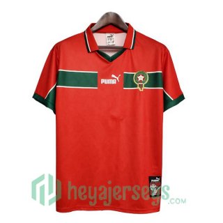 1998 Morocco Retro Away Jersey Red