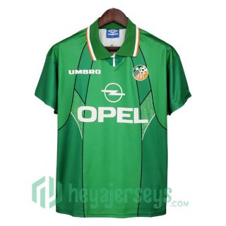 1994-1996 Irlande Retro Home Jersey Green