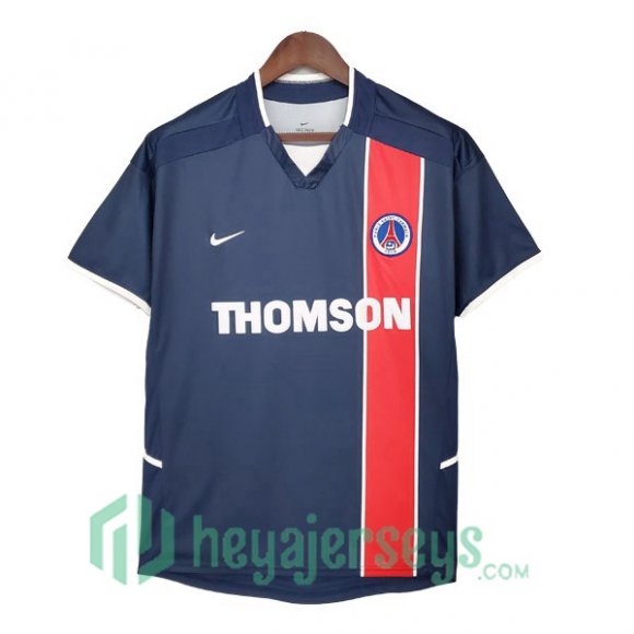 2002-2003 Paris PSG Retro Home Jersey Blue Royal