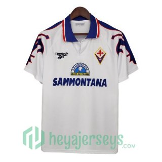 1995-1996 ACF Fiorentina Retro Away Jersey White