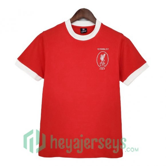 1965 FC Liverpool Retro Home Jersey Red