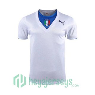 2006 World Cup Champion Italy Retro Away Jersey White