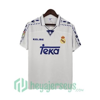 1996-1997 Real Madrid Retro Home Jersey White