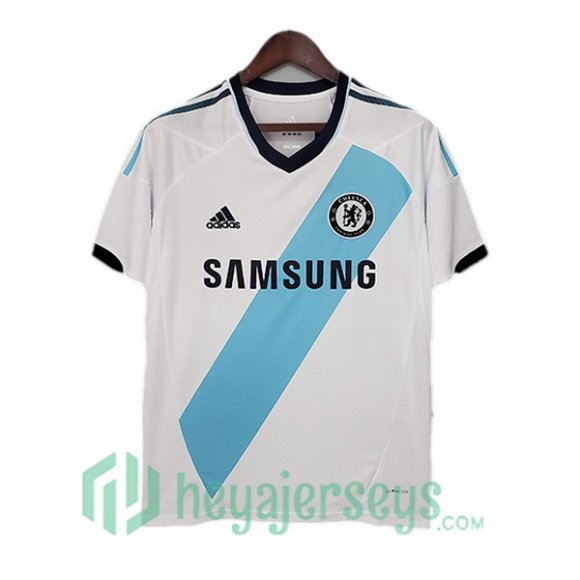 2012-2013 FC Chelsea Retro Away Jersey White