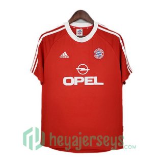 2000-2001 Bayern Munich Retro Home Jerseys Red