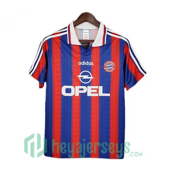 1995-1997 Bayern Munich Retro Home Jerseys Red