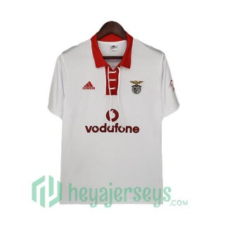 2004-2005 S.L Benfica Retro Away Jerseys White