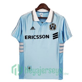 1998-1999 Marseille OM Retro Away Jerseys Blue