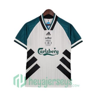 1993-1995 FC Liverpool Retro Away Jerseys White