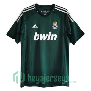 2012-2013 Real Madrid Retro Third Jerseys Green