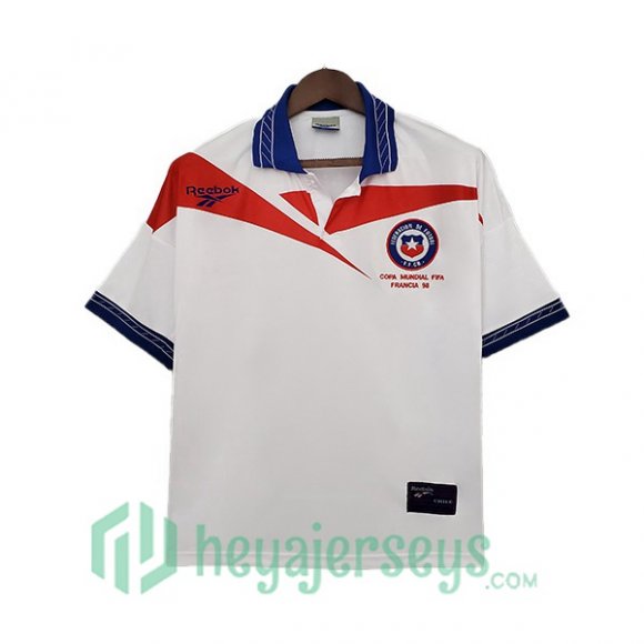 1998 Chile Retro Away Jerseys White