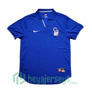 1998 World Cup Italy Retro Home Jersey Blue