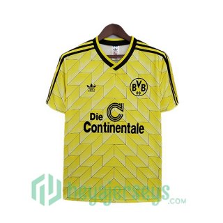 1998 Dortmund BVB Retro Home Jerseys Yellow