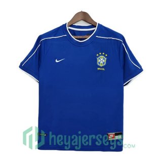 1998 Brazil Retro Away Jerseys Blue