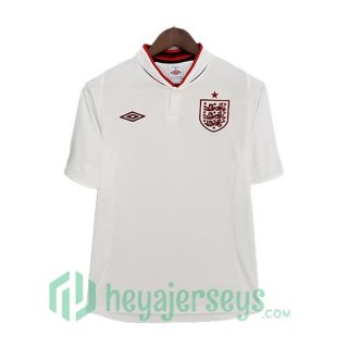 2012 England Retro Home Jerseys White