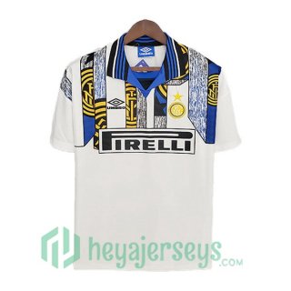 1996-1997 Inter Milan Retro Away Jerseys White