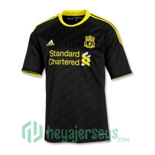 FC Liverpool Retro Third Soccer Jerseys Black 2010-2011