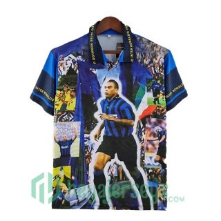 Inter Milan Ronaldo Retro Blue 1997-1998