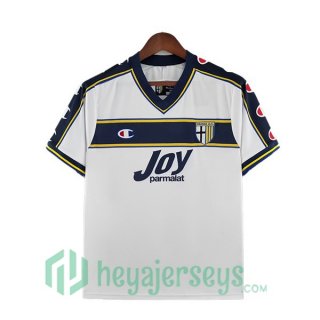 Parma Calcio Retro Away Soccer Jerseys White 2001-2002