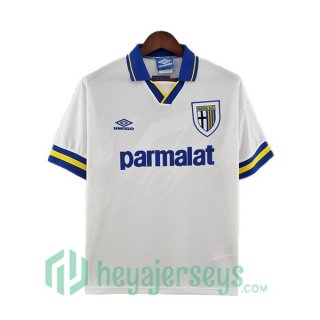 Parma Calcio Retro Away Soccer Jerseys White 1993-1995