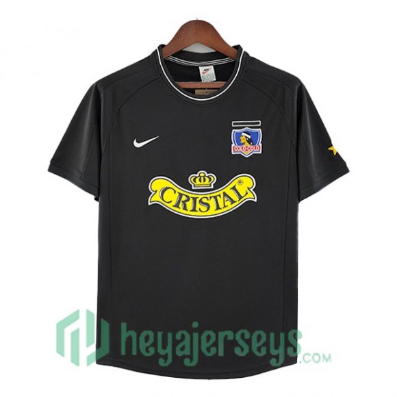 Colo-Colo Retro Away Soccer Jerseys Black 2000-2001