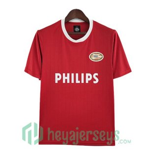 PSV Eindhoven Retro Home Soccer Jerseys Red 1988-1989