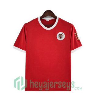 S.L Benfica Retro Home Soccer Jerseys Red 1973-1974