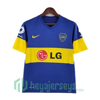 Boca Juniors Retro Home Soccer Jerseys Blue 2011-2012