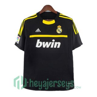Real Madrid Retro Goalkeeper Soccer Jerseys Black 2011-2012