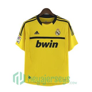 Real Madrid Retro Goalkeeper Soccer Jerseys Yellow 2011-2012