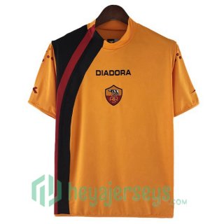 AS Roma Retro Home Soccer Jerseys Orange 2005-2006