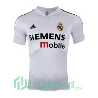 2004-2005 Real Madrid Retro Home Jersey