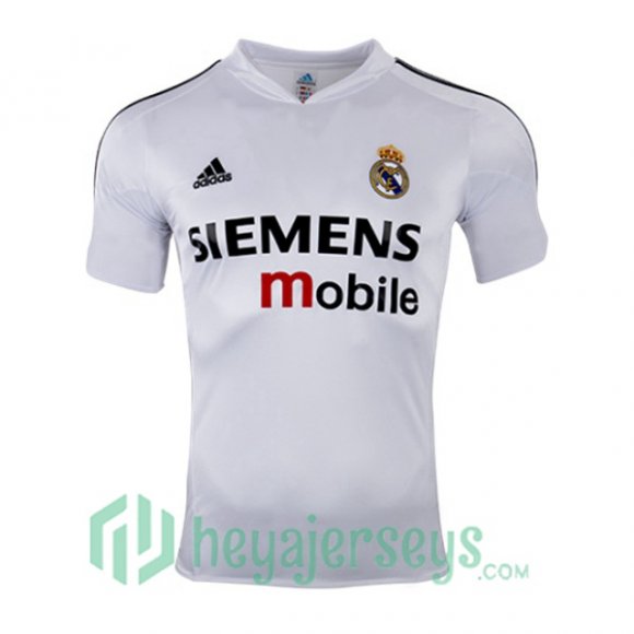 2004-2005 Real Madrid Retro Home Jersey