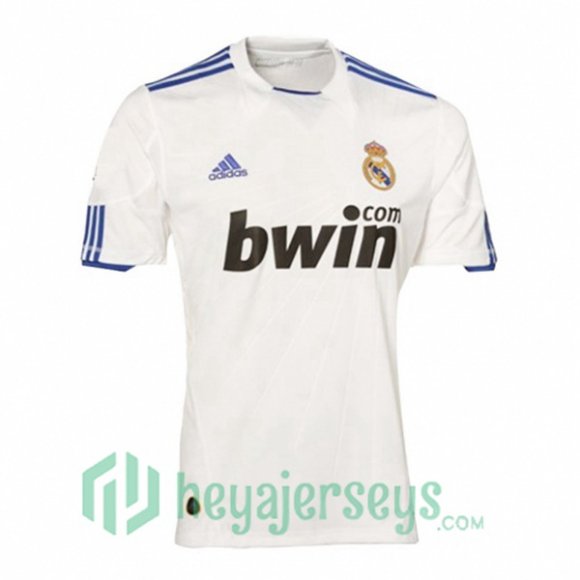 2010-2011 Real Madrid Retro Home Jersey White